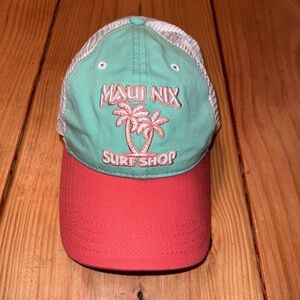 Coral and Mint Women's Hat